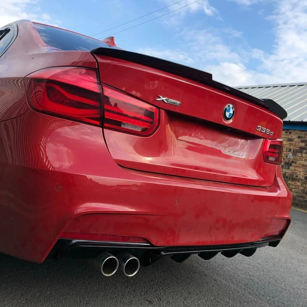 BMW 3-Series (F30/F31) Performance Style Rear Diffuser (Single Exit) - Eire Aero