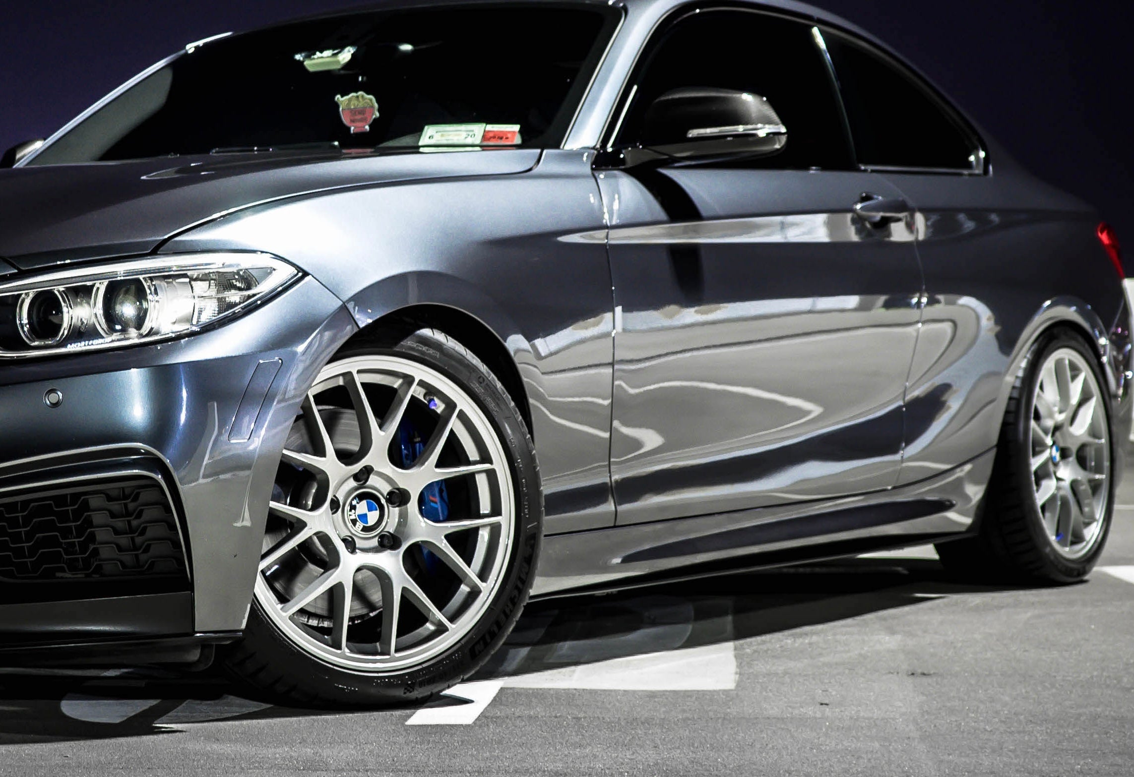 BMW 2-Series (F22/F23) Performance Side Skirts (Gloss Black) - Eire Aero