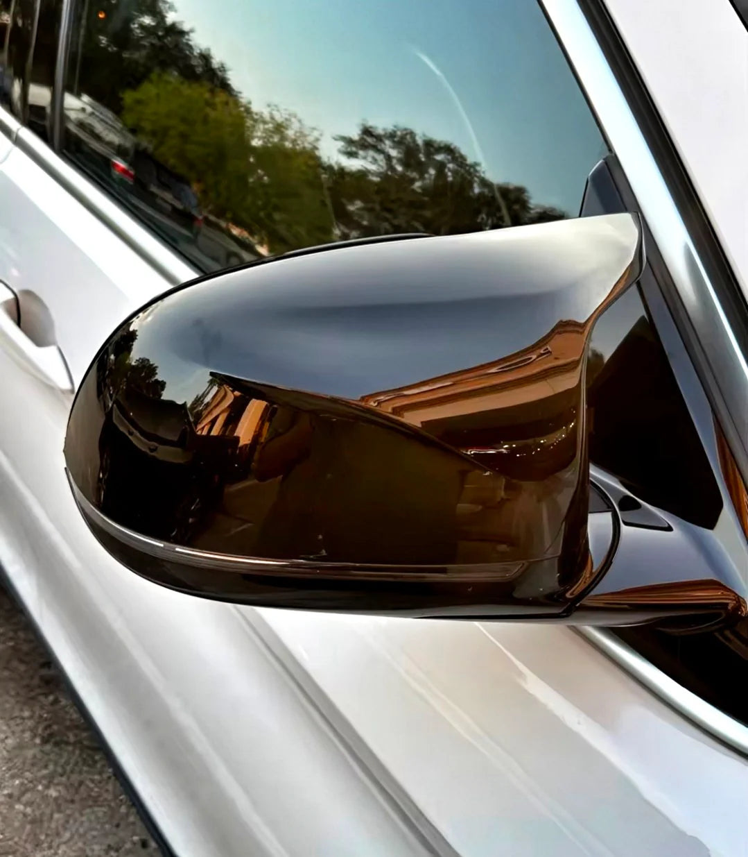 BMW X5, X3, X4, X6 (F15/F16/F25/F26) M-Style Mirror Caps - Eire Aero