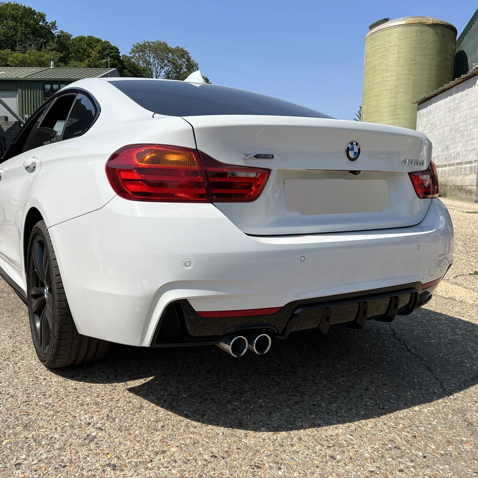 BMW 4-Series (F32/F33/F36) Performance Rear Diffuser (Single Exit) - Eire Aero