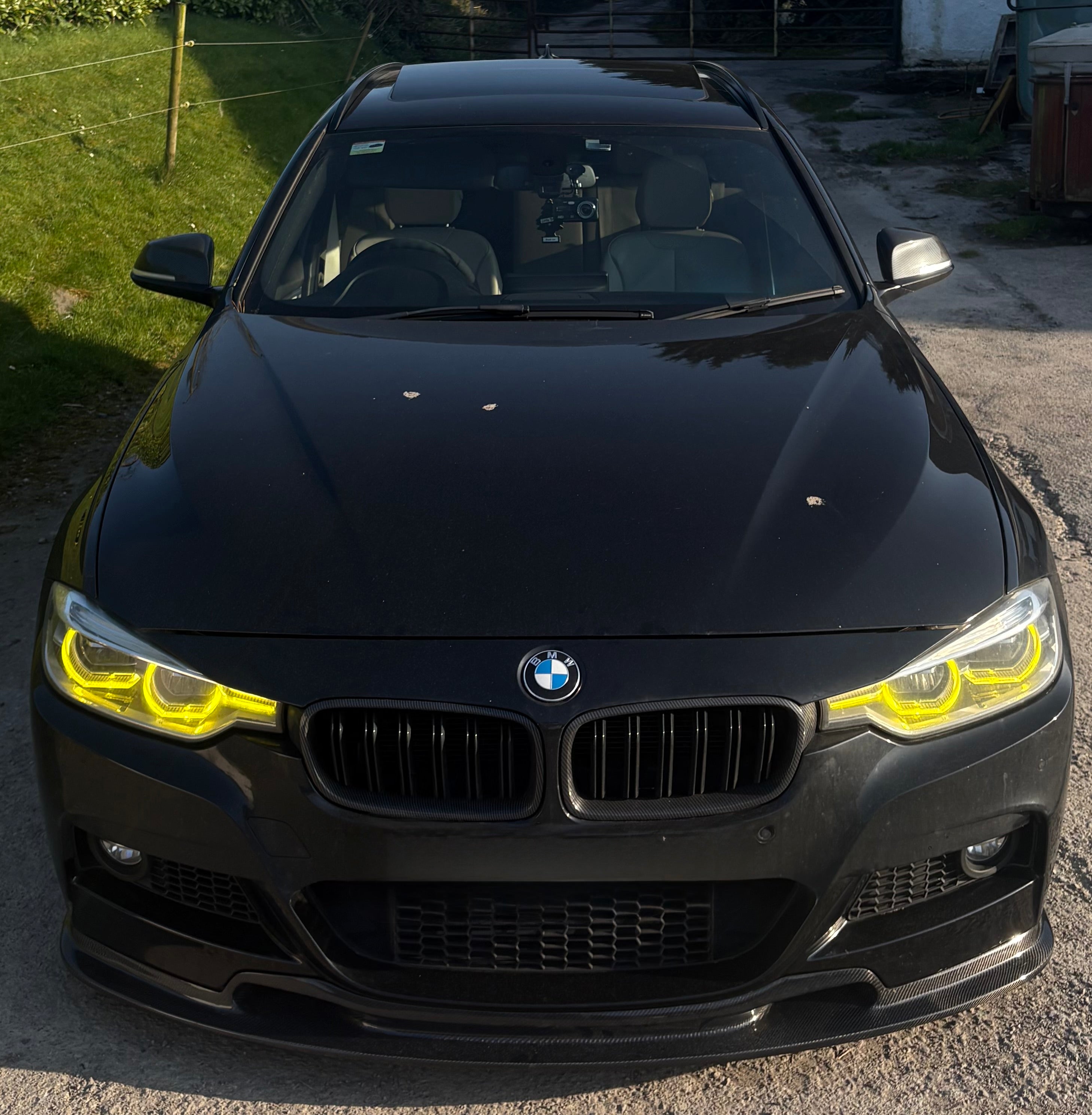 BMW 3-Series (F30/F31) Varis Style Front Splitter  – Real Carbon Fibre - Eire Aero