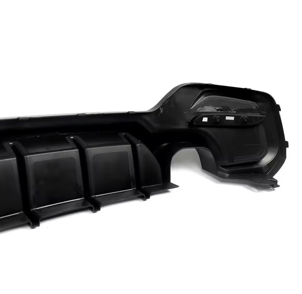 BMW 1-Series (F20/F21 LCI) Rear Performance Diffuser - Gloss Black (Single Exit) - Eire Aero
