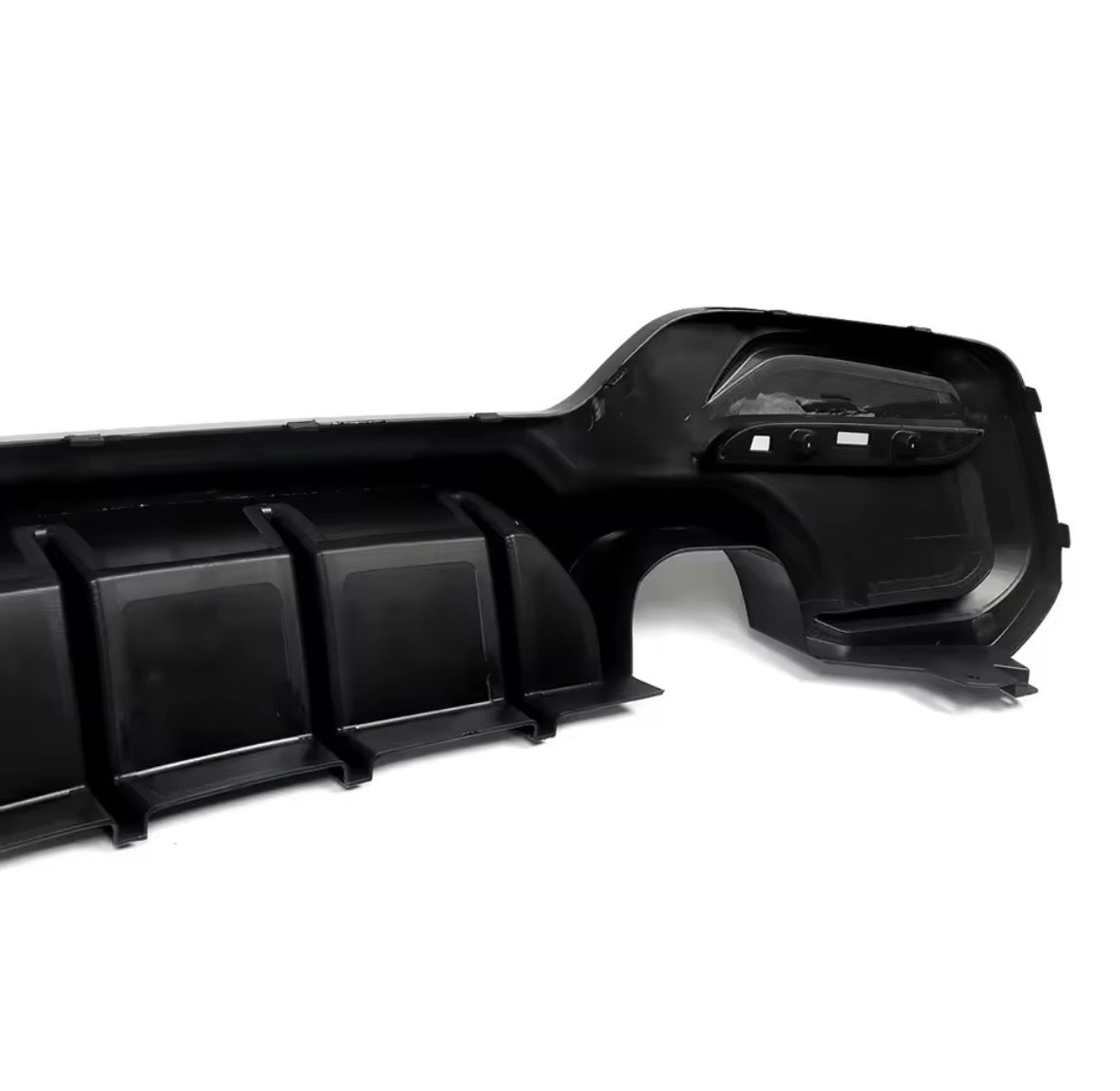 BMW 1-Series (F20/F21 LCI) Rear Performance Diffuser - Gloss Black (Single Exit) - Eire Aero