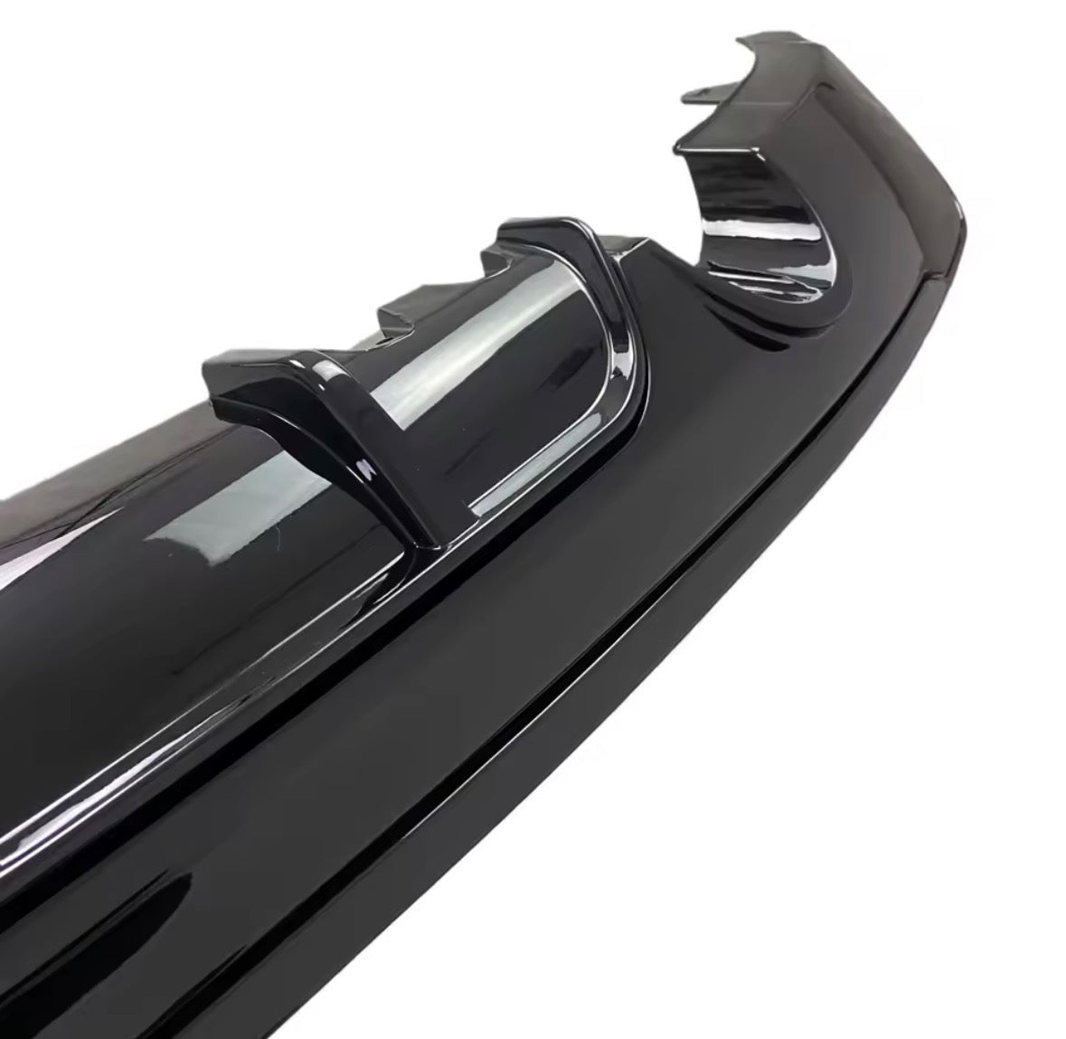 BMW 2-Series (F22) Rear Performance Diffuser - Gloss Black (Dual Exit) - Eire Aero