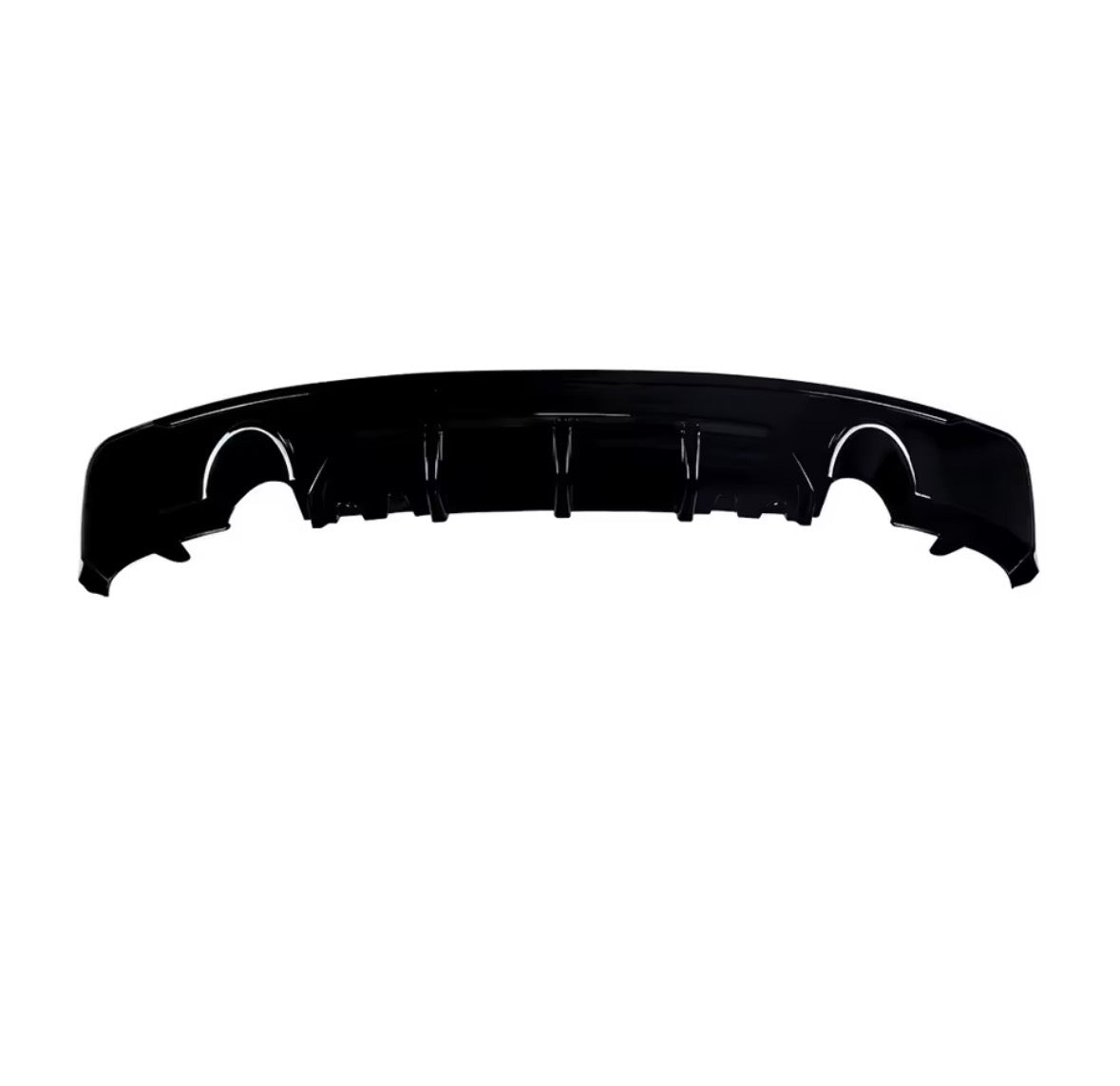 BMW 2-Series (F22) Rear Performance Diffuser - Gloss Black (Dual Exit) - Eire Aero