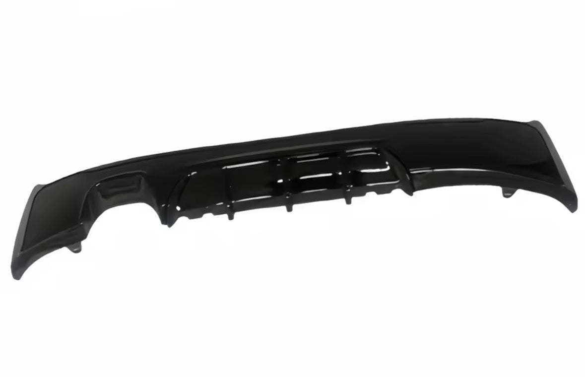 BMW 2-Series (F22/F23) Rear Performance Diffuser - Gloss Black (Single Exit) - Eire Aero