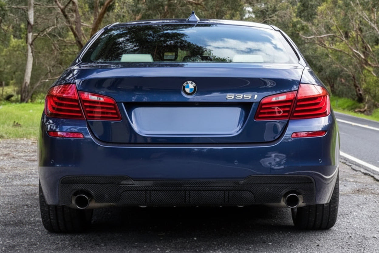 BMW 5-Series (F10/F11) Performance Rear Diffuser (Dual Exit) - Eire Aero