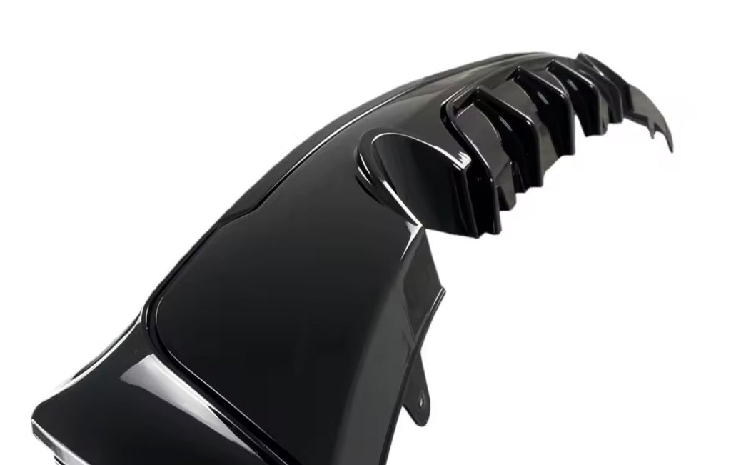 BMW 2-Series (F22) Rear Performance Diffuser - Gloss Black (Dual Exit) - Eire Aero
