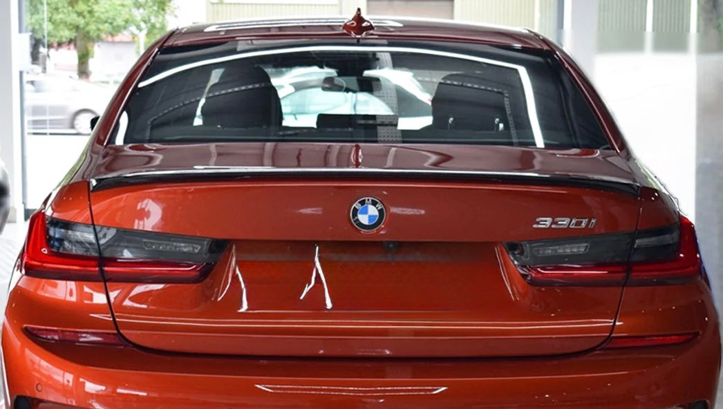 BMW 3-Series (G20) Performance Rear Lip Spoiler(Gloss Black) - Eire Aero