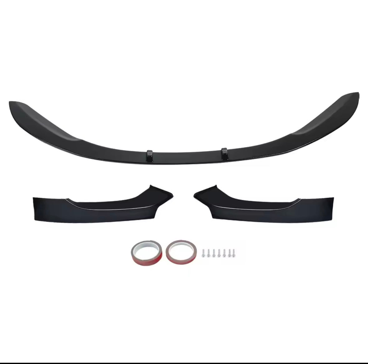 BMW 1-Series (F20/F21 LCI) Performance Front Splitter - Gloss Black - Eire Aero