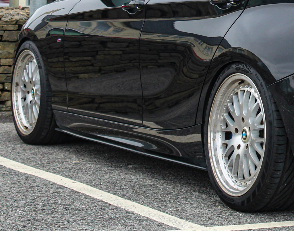 BMW 1-Series (F20/F21 LCI) Performance Side Skirts (Gloss Black) - Eire Aero