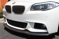 BMW 5-Series (F10/F11) AK-Style Front Splitter - Real Carbon Fibre - Eire Aero