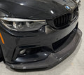 BMW 4-Series (F32/F33/F36) JP-Style Front Splitter - Real Carbon Fibre - Eire Aero