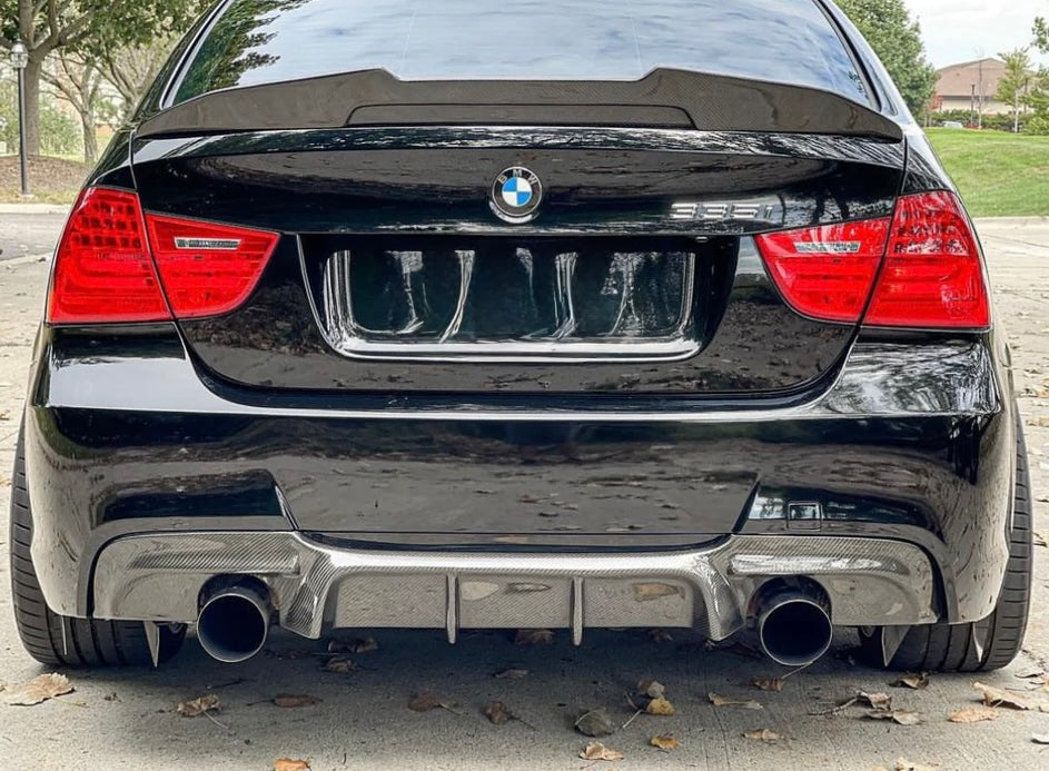 BMW 3-Series (E90/E91) Performance Rear Diffuser (Dual Exit) - Eire Aero