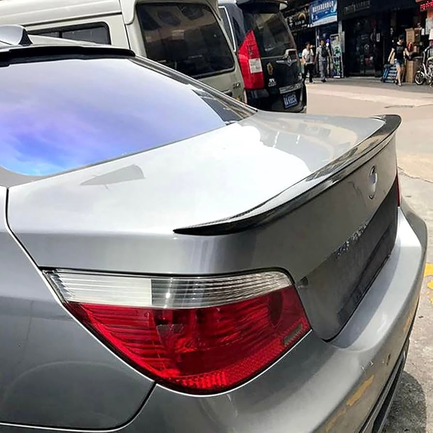 BMW 5-Series (E60) Performance Rear Lip Spoiler (Gloss Black) - Eire Aero