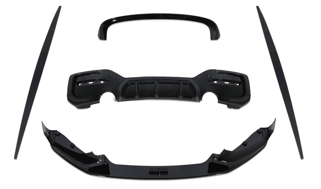 BMW 1-Series (F20/F21) Full Gloss Black Body Kit (Dual Exit)
