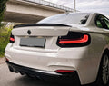 BMW 2-Series (F22/F23) Rear Performance Diffuser - Gloss Black (Single Exit) - Eire Aero
