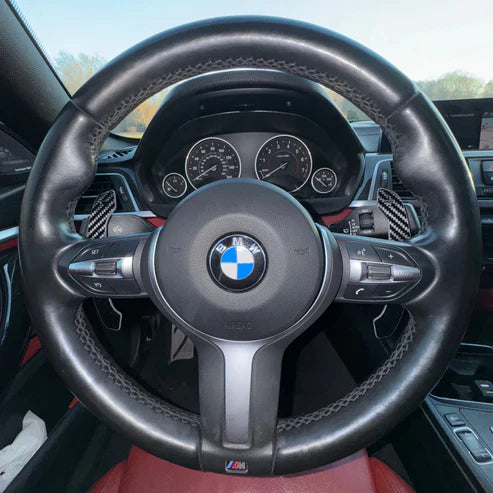 EireAero Magnetic Paddle Shifters (F, G, X, M Series + Mini/A90) - Real Carbon Fibre - Eire Aero